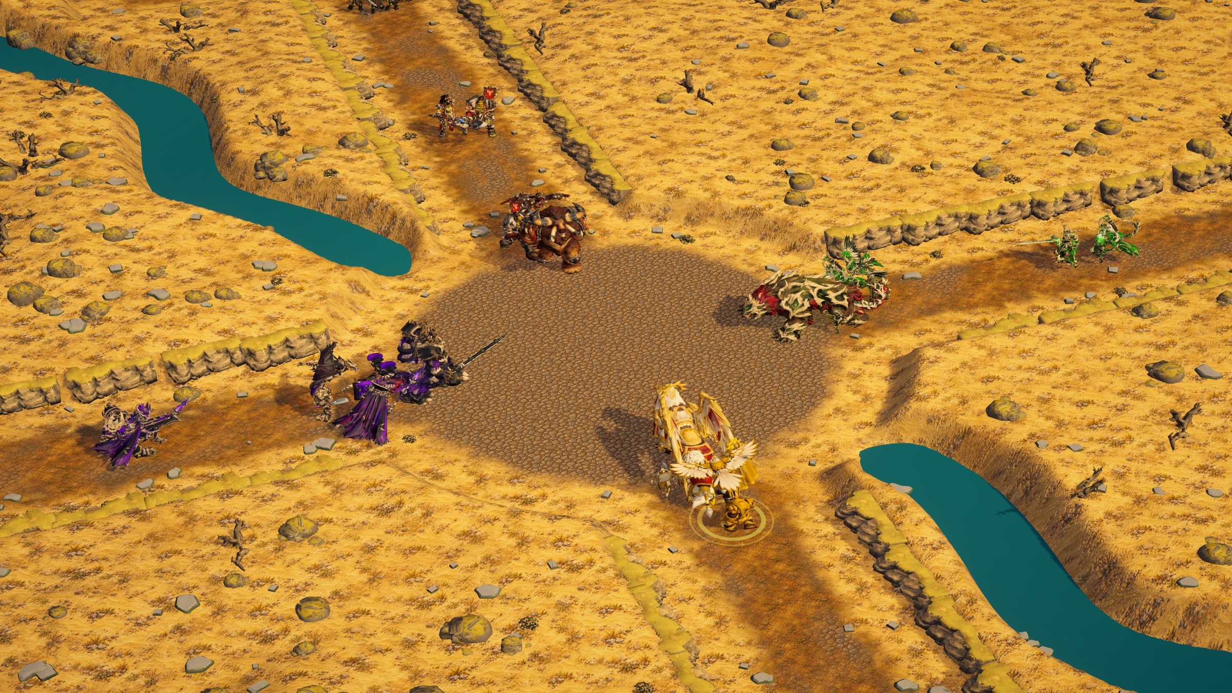 Titans of the four nations meet in the hub of Sunscar Dunes